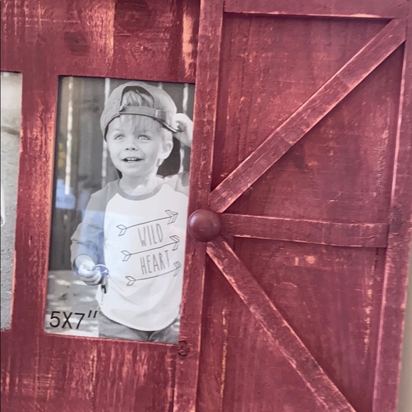 Accents Last1rustic Wood Farmhouse Barn Door Photo Frame Poshmark
